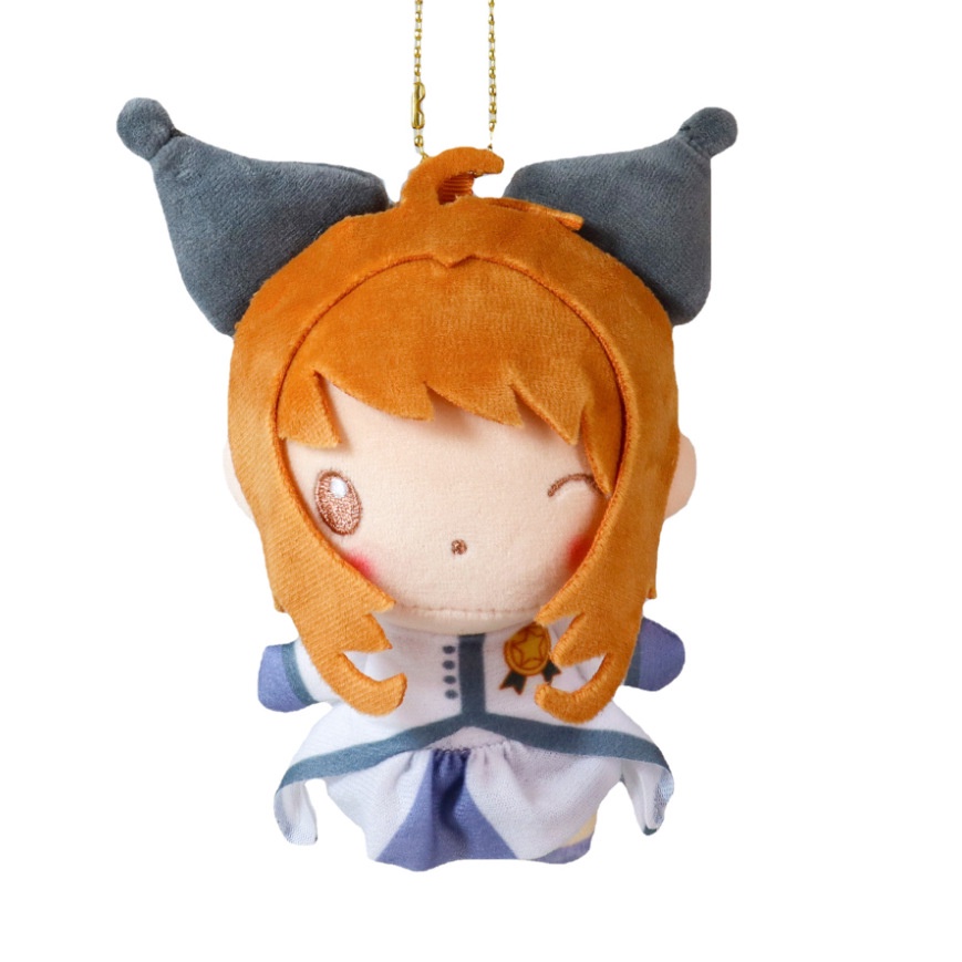 SANRIO Móc Khóa Búp Bê Nhồi Bông Hình Thủ Lĩnh Thẻ Bài Sakura