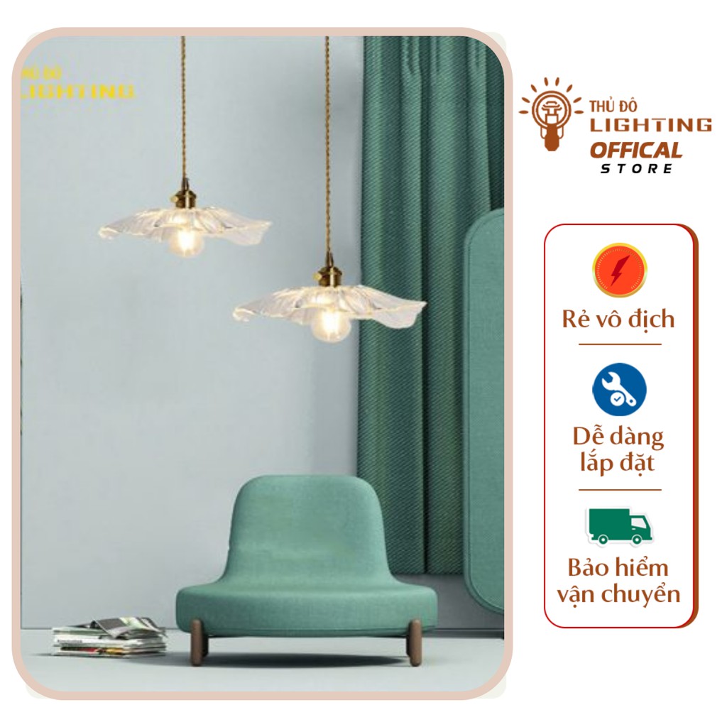 Đèn Thả Trang Trí Phòng Ăn Phòng Khách Đơn Hoa Cúc THỦ ĐÔ LIGHTING Mang Phong Cách Hiện Đại Bảo Hành 12 Tháng