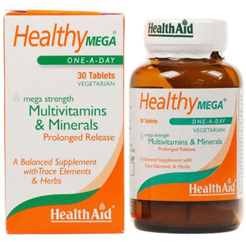 HealthAid Healthy Mega giúp bồi bổ và tăng cường sức khỏe 30 viên , Cvspharmacy
