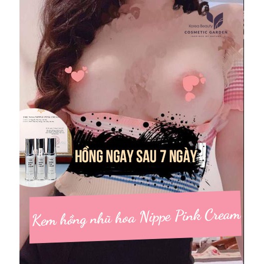 Kem Làm Hồng Nhũ Hoa Nipple Pink Cream 15ML Hàn Quốc FreeShip