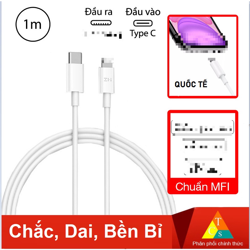 Cáp sạc USB-C to Xiaomi chuẩn MFI BHR4421GL Dây sạc c to đạt chứng nhận MFI