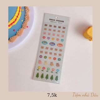 Sticker deco mini lấp lánh
