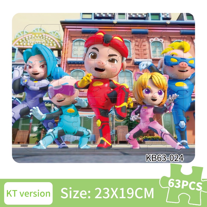 Bộ Đồ Chơi Xếp Hình 63 Mảnh Giáo Dục Sớm Cho Bé