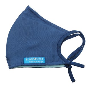 Combo 2 khẩu trang Karibon Cotton 8 lớp có than hoạt tính.