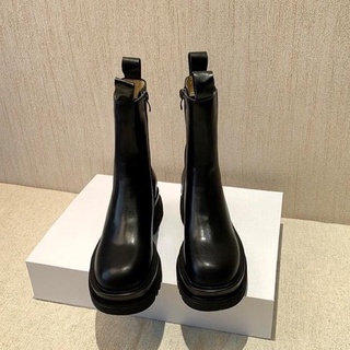Sẵn 36 -Giày Boot đế độn 6cm không lộ gót