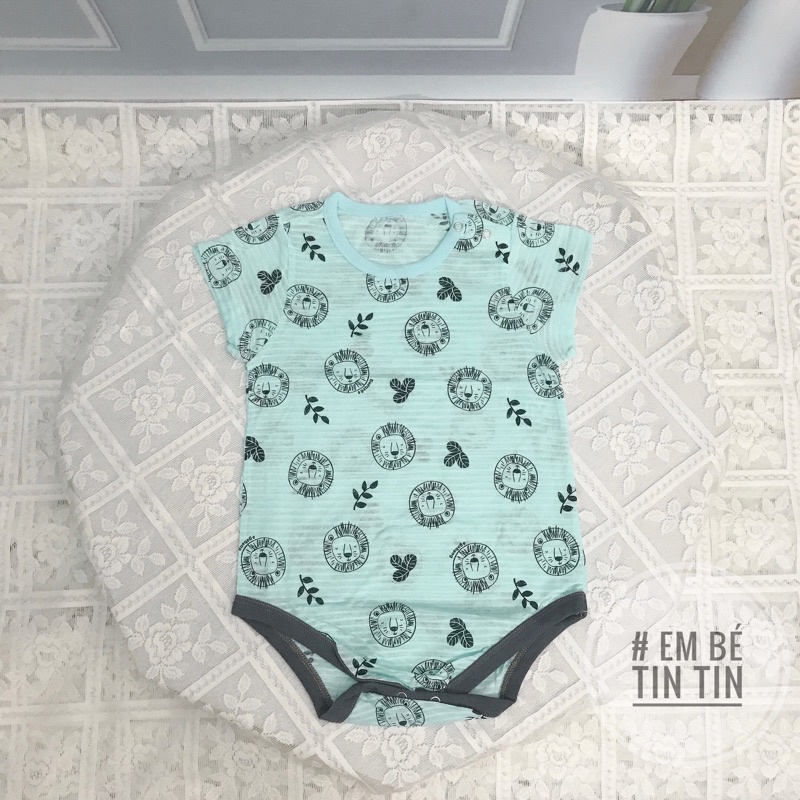 Body chip cộc tay sợi tre cho bé (6-8kg)