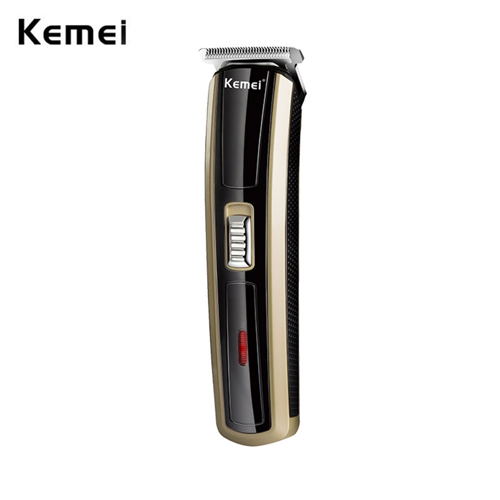 Máy cạo râu Kemei không dây 2 trong 1 có thể sạc lại và sử dụng pin AA với lưỡi cắt có thể tháo rời tiện dụng