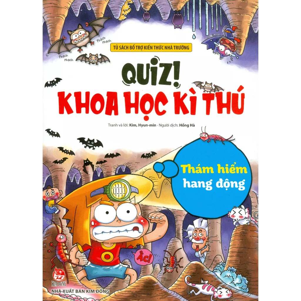 Sách Quiz! Khoa Học Kì Thú: Thám Hiểm Hang Động