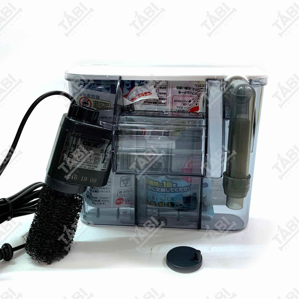 Lọc Thác Kiểu Dáng Dài GEX Size S - Lọc Thác 2 Ngăn Tặng Kèm 2 Miếng Lọc [LỌC THÁC GEX S]