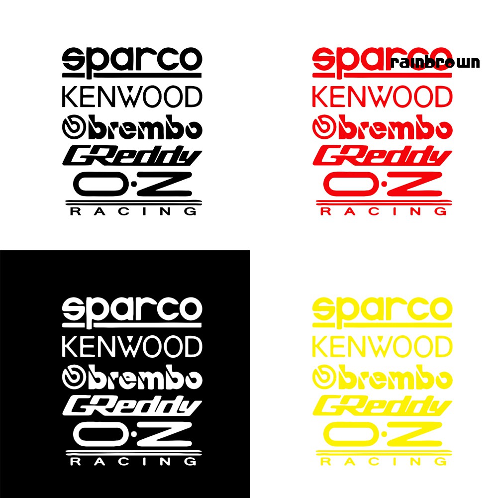 Miếng Dán Chữ Chống Thấm Nước Trang Trí Cửa Xe Hơi