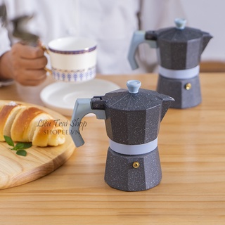 Bình pha cà phê Moka pot pha espresso phong cách Italy