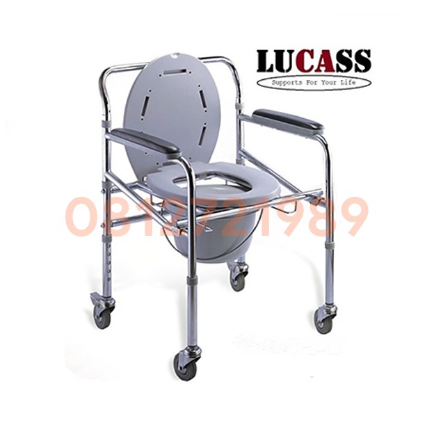 Bô Vệ Sinh Có Bánh Xe Tiện Lợi Lucass G696