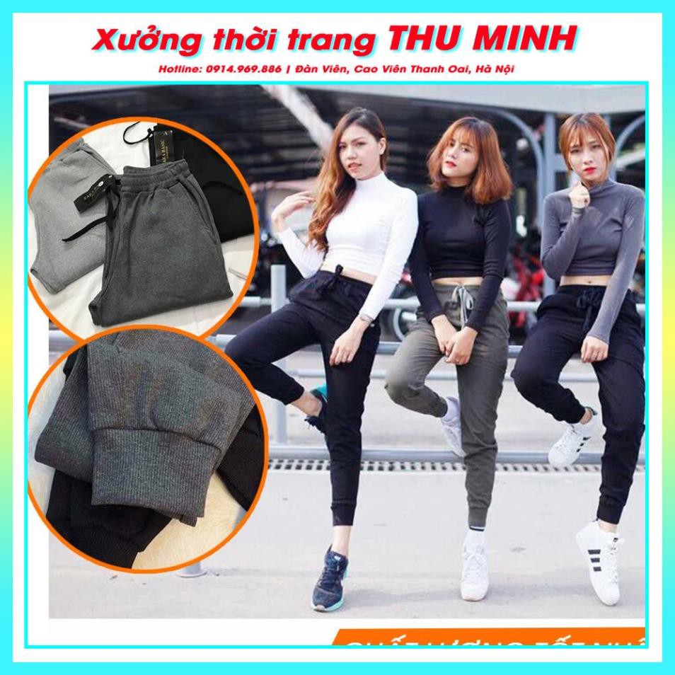 Quần Jogger Len Tăm Giữ Nhiệt kiểu dáng Thể Thao Năng Động THUS Vải Co Dãn tốt Q2L02 | BigBuy360 - bigbuy360.vn