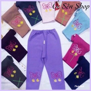 🧤Quần dài legging chất cotton cho bé gái size 8-18kg/Quần Dài Thu Đông cho bé