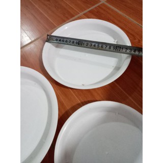 Đĩa nhựa lót đáy chậu trồng cây đường kính 23cm