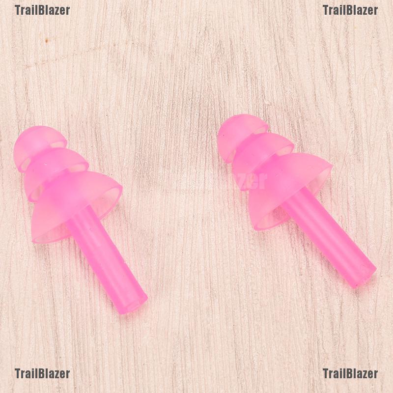 1 Cặp Nút Bịt Tai Chống Ồn Bằng Silicone