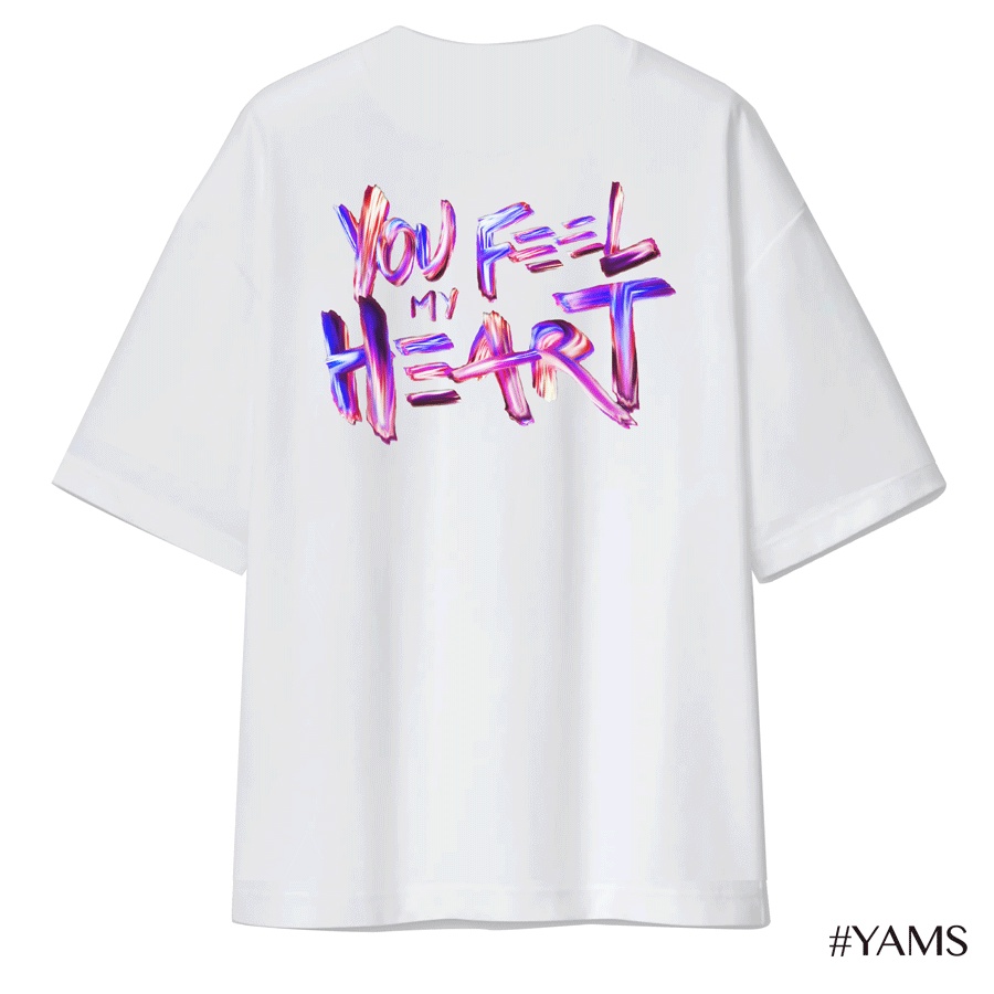 ÁO THUN CAN YOU TRẮNG-YAMS DELUXE