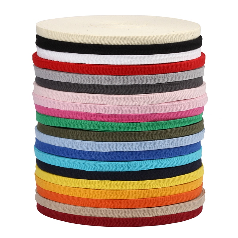 Cuộn Dây Ruy Băng Cotton 50M 10mm