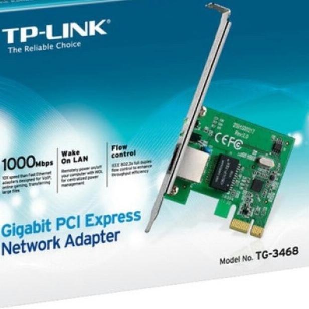 Thẻ Tp-Link Tg-3468 Gigabit Pci Express Lan Chất Lượng Cao