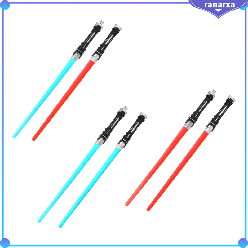 Bộ 2 thanh kiếm ánh sáng đèn LED có âm thanh tiện lợi dành cho hóa trang | BigBuy360 - bigbuy360.vn