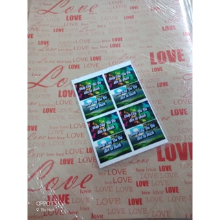 Giấy báo  gói  hoa