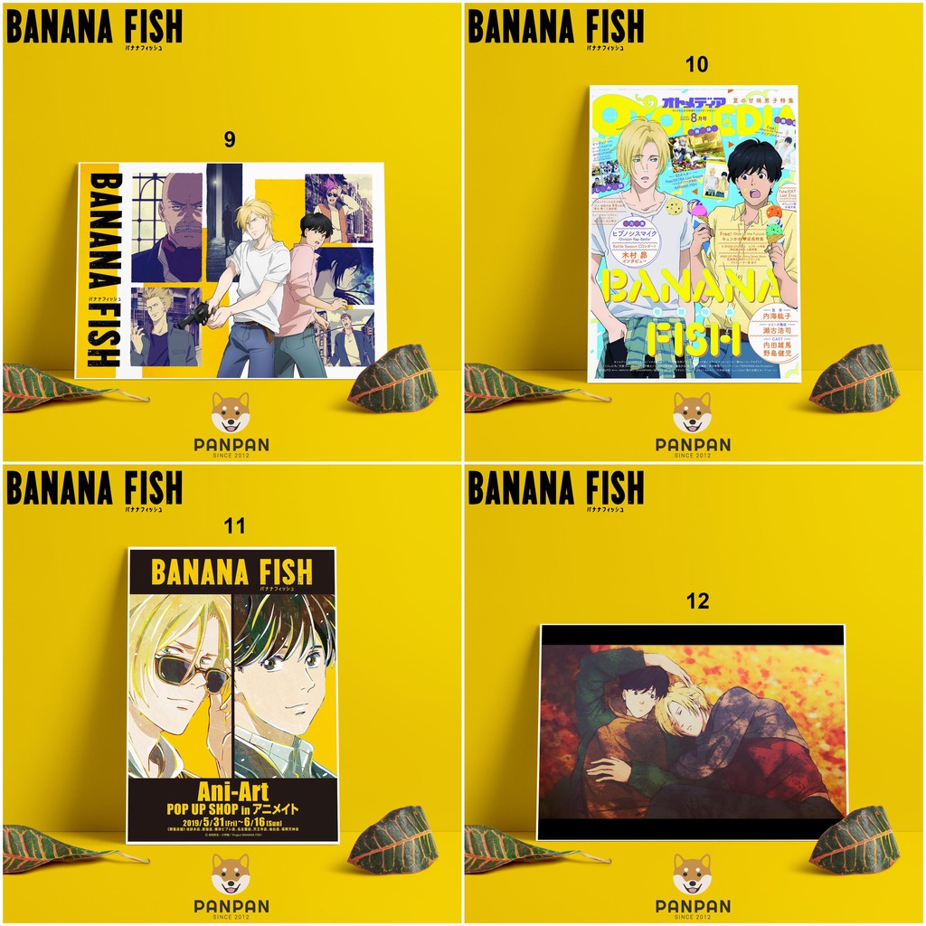 Postcard Cao Cấp - Poster Banana Fish (1)