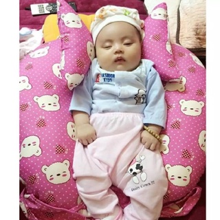 Bộ gối chữ C , tai voi chống trào ngược cho bé