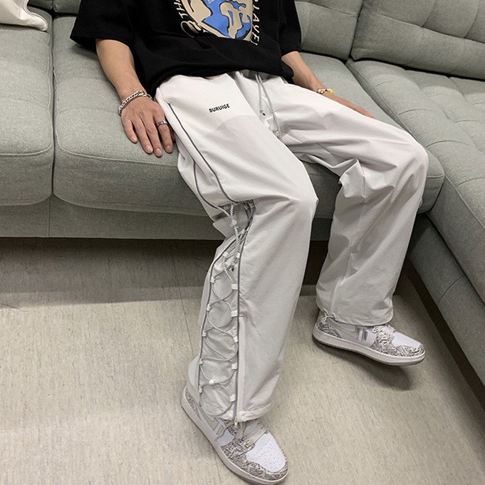 Quần dài thể thao dây rút phong cách cổ điển dành cho nam