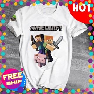 ÁO UNISEX🔥XẢ KHO🔥 [SALE] áo phông MineCraft giá siêu rẻ in 3D cực nét