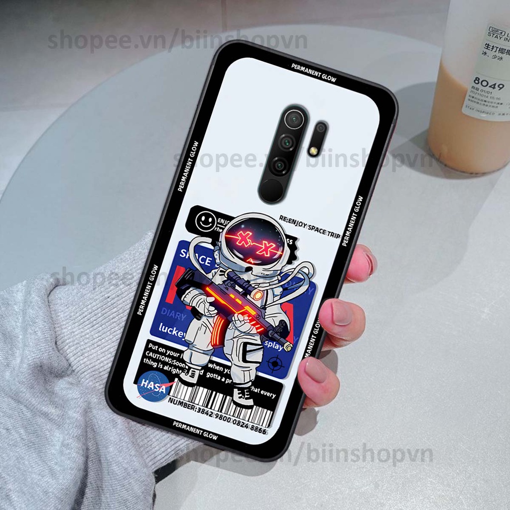 Ốp Xiaomi Redmi 9 phi hành gia vũ trụ space.x siêu đẹp, thời trang