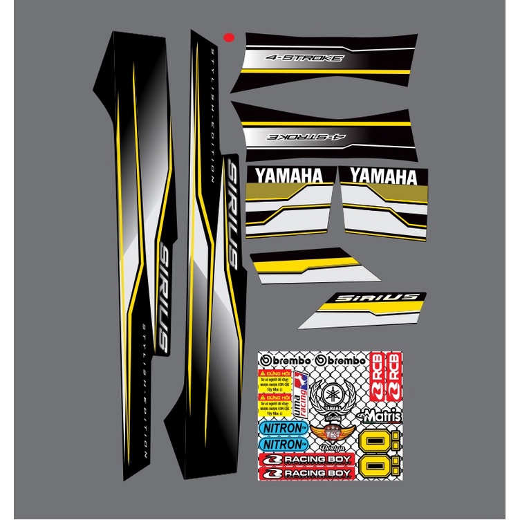 TEM XE SIRIUS GIẢ ZIN