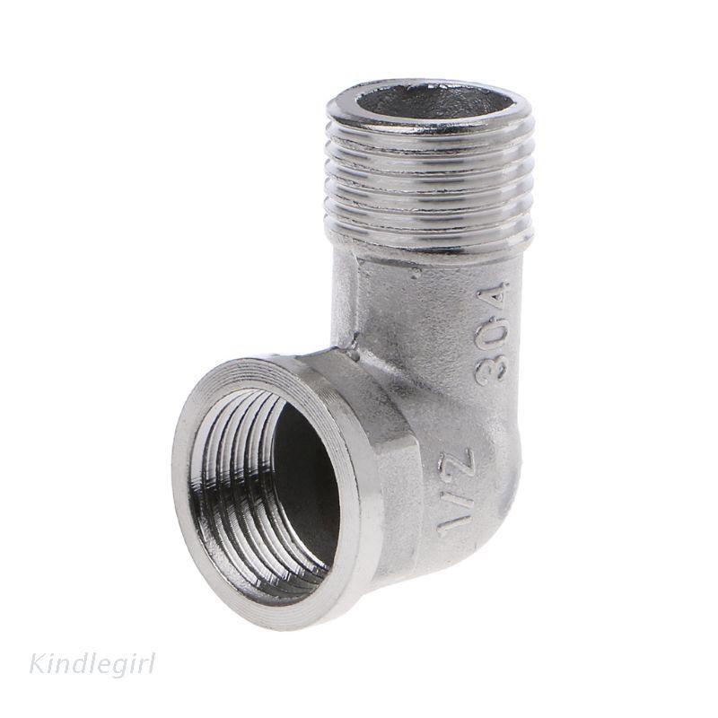 Đầu Nối Ống Nước Bằng Thép Không Gỉ 1 / 2 "Female X 1 / 2"