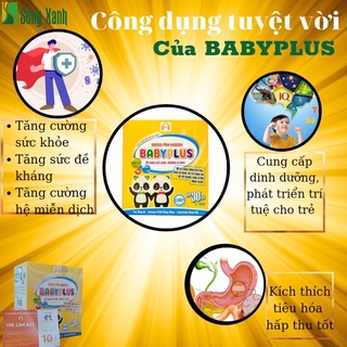 SIRO ĂN NGON BABYPLUS GIÚP HẾT BIẾNG ĂN, TIÊU HOÁ TỐT