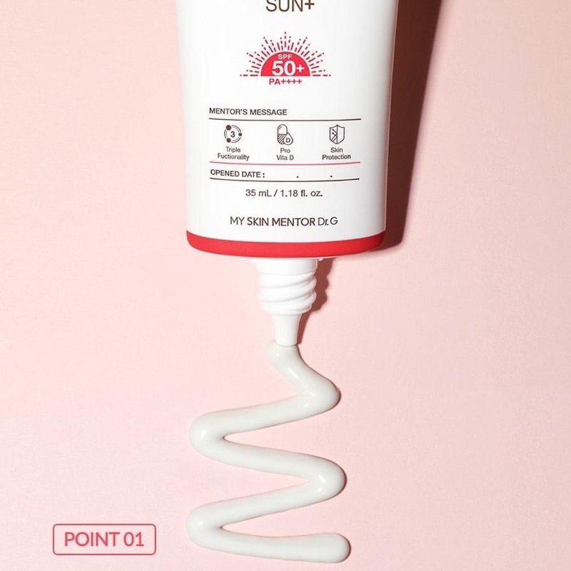 Kem chống nắng vật lý nâng tone Dr.G Medi UV Ultra Sun SPF 50+ /PA+++ 50ml dành cho mọi loại da