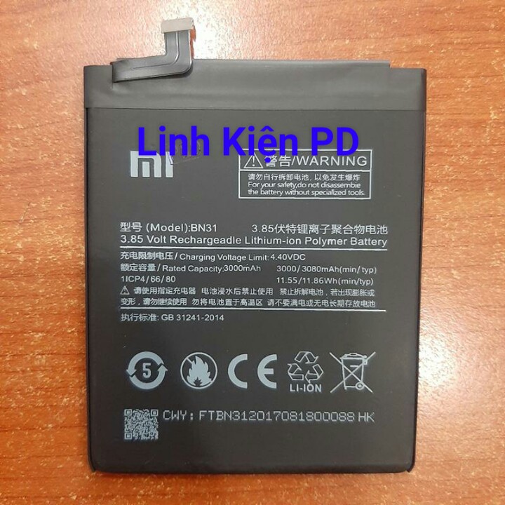 Pin Xiaomi BN31