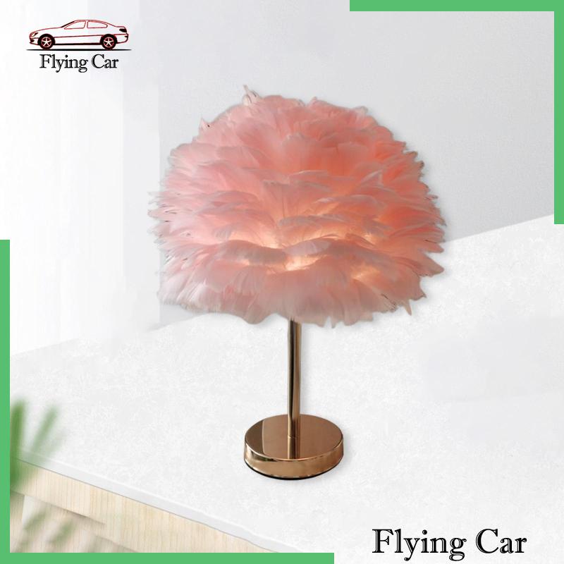 Đèn Ngủ Để Bàn Trang Trí Hình Lông Vũ Lzdjfmy2