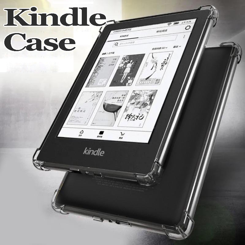 Ốp máy tính bảng silicon trong suốt chống rơi cho Kindle Paperwhite 5 2021