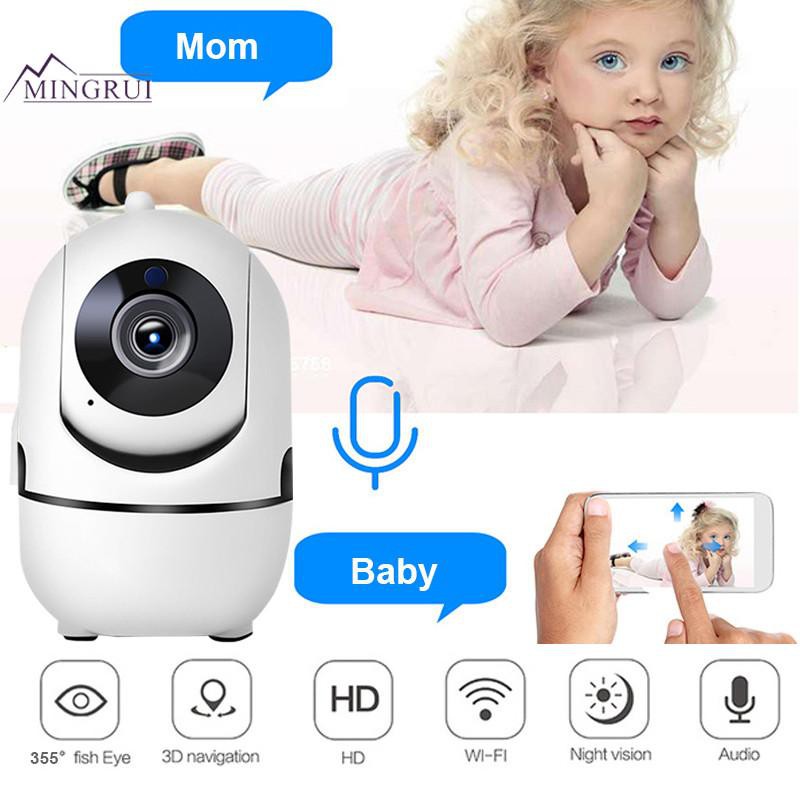 Camera Giám sát Chế độ ban đêm góc rộng HD 1080P Tự động theo dõi không dây mạng camera quan sát | BigBuy360 - bigbuy360.vn