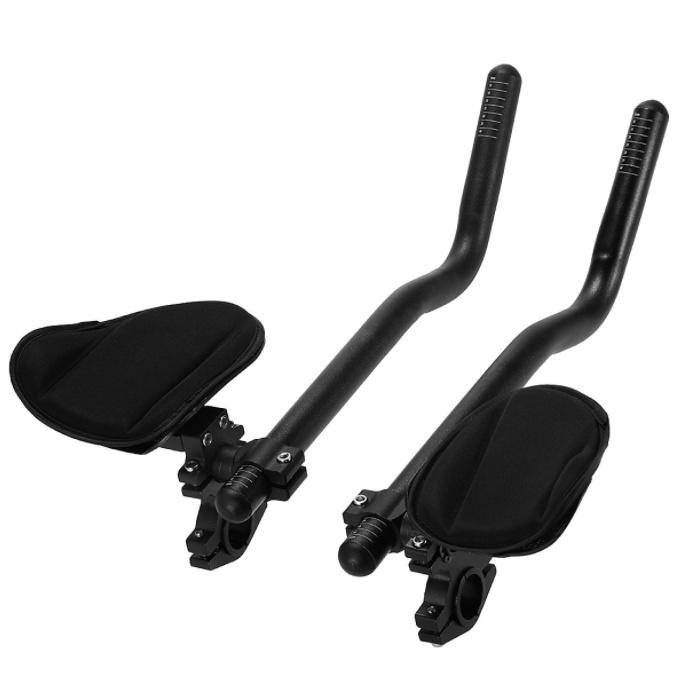 Tay vịn nghỉ ngơi Xe đạp ba môn phối hợp MTB Aerobar