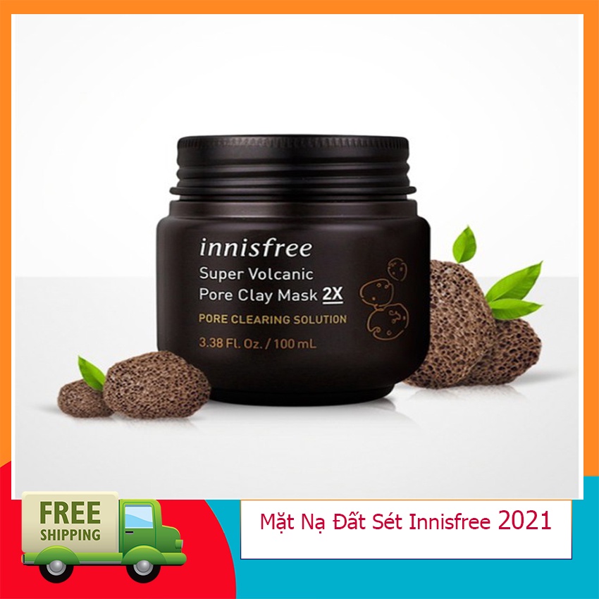 Mặt nạ đất sét Innisfree Trắng da, sạch mụn,se khít lỗ chân lông