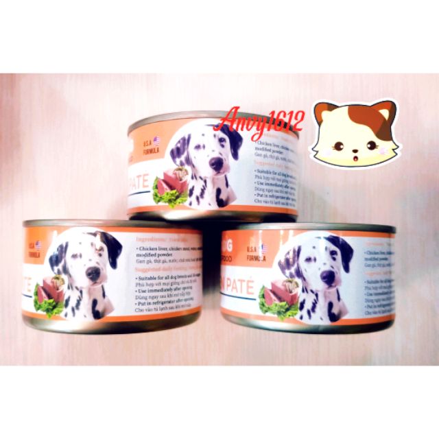 Pate cho chó Hello dog 190g