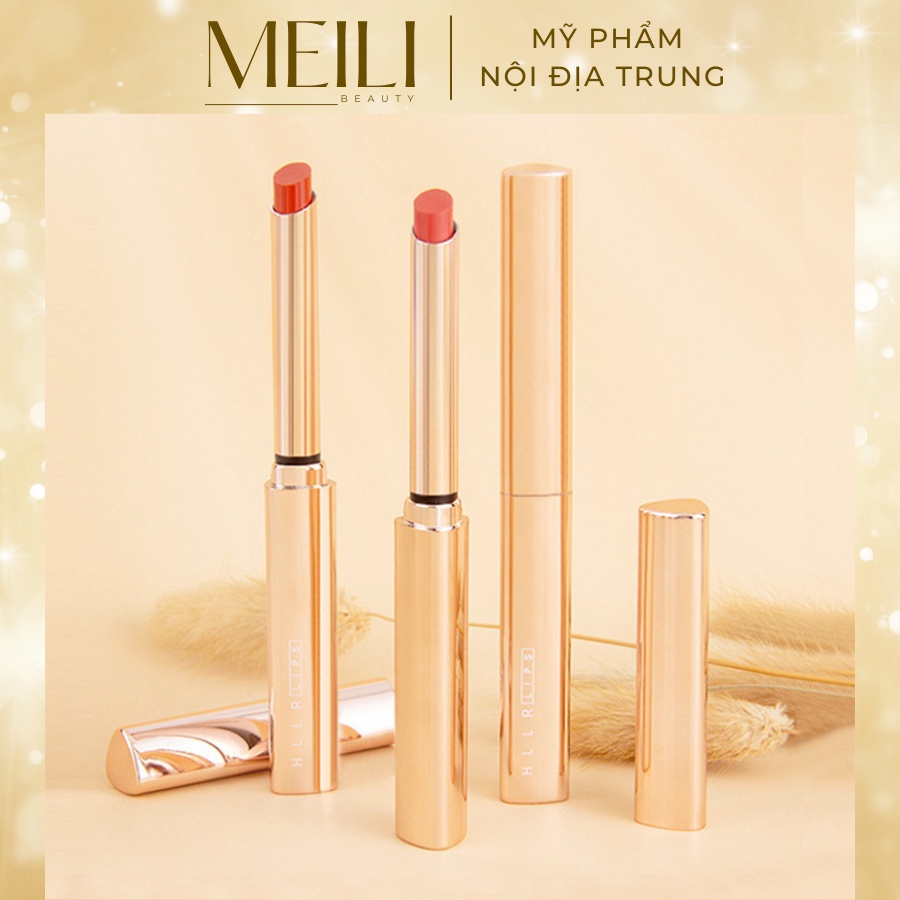 [HOT] Son Thỏi Căng Mọng Môi HLLR Lips Lâu Trôi Lên Màu Nhanh Dưỡng Ẩm Không Khô Môi - Meili Beauty