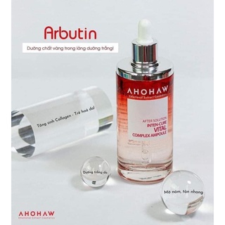 Serum trắng da siêu tốc Ahohaw đỏ