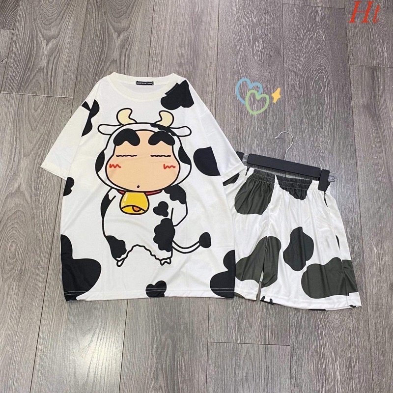 Bộ shin bò quần bò sữa HT12