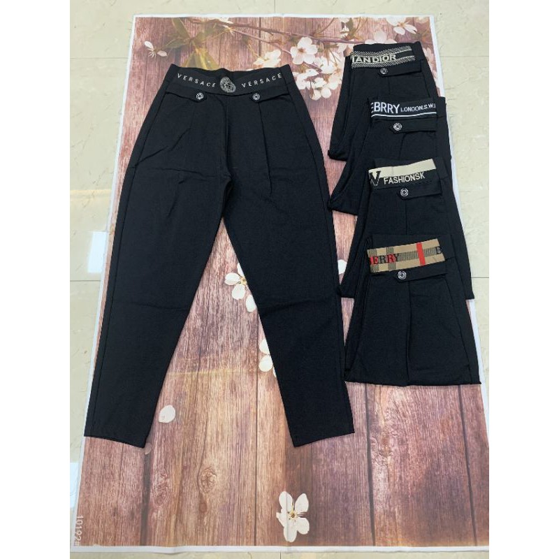 QUẦN BAGGY UMI HÀN - QUẦN BOM CẠP CHỮ