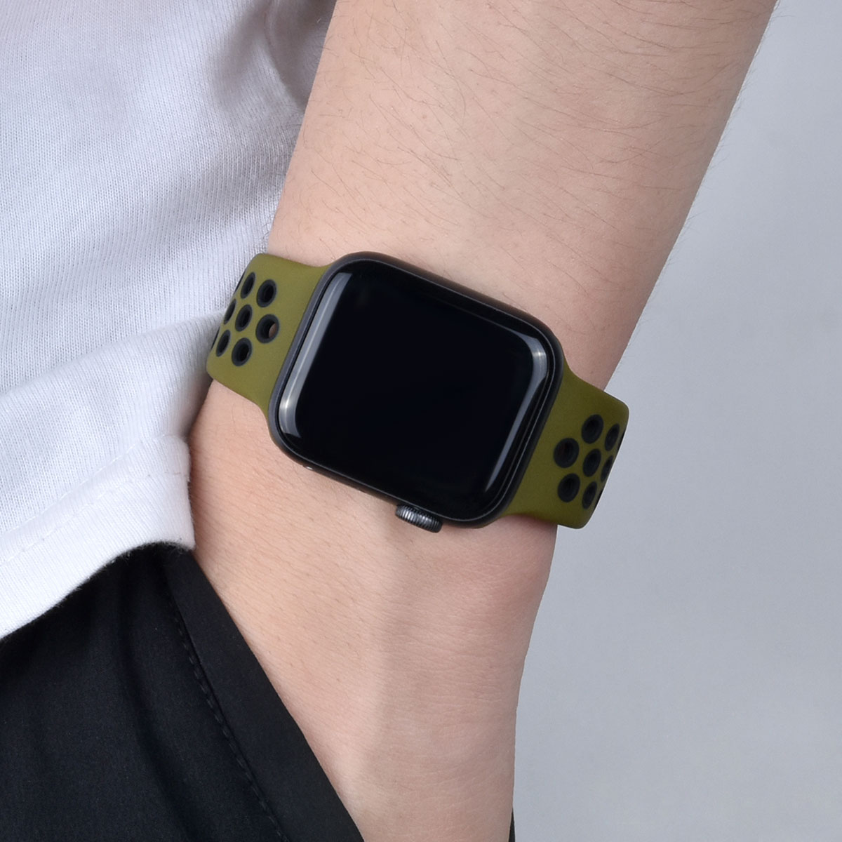 Dây Đeo Silicon Mềm Cho Đồng Hồ Thông Minh Apple Watch Series 1 2 3 42mm 38mm Iwatch 4 / 5 / 6 / Se 40mmm 44mm