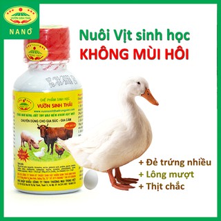 Chế phẩm sinh học nuôi Vịt không mùi hôi - VƯỜN SINH THÁI