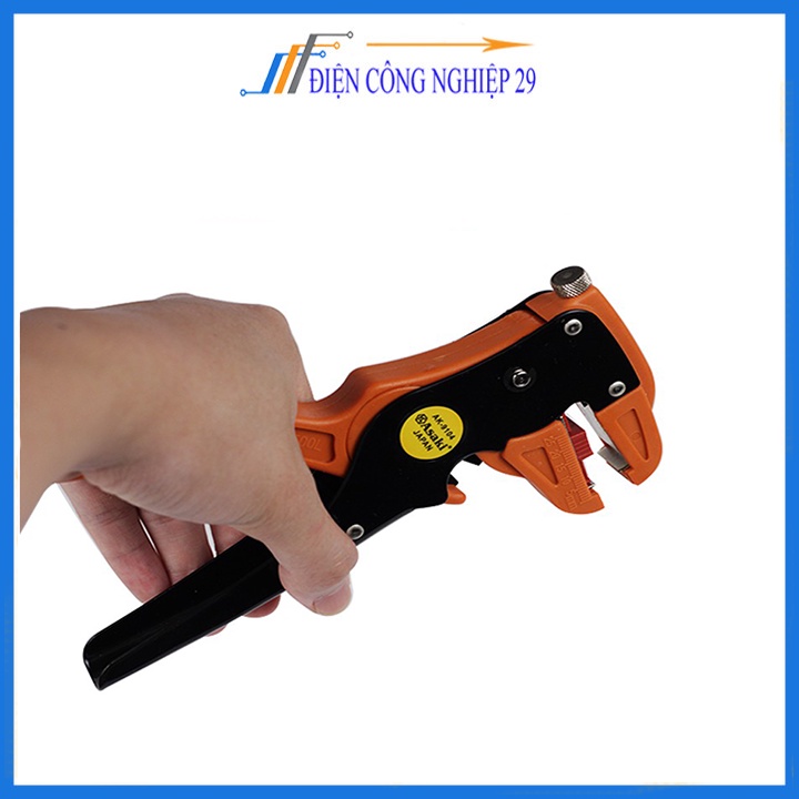 Kìm Tuốt Dây Ngang Asaki 9104