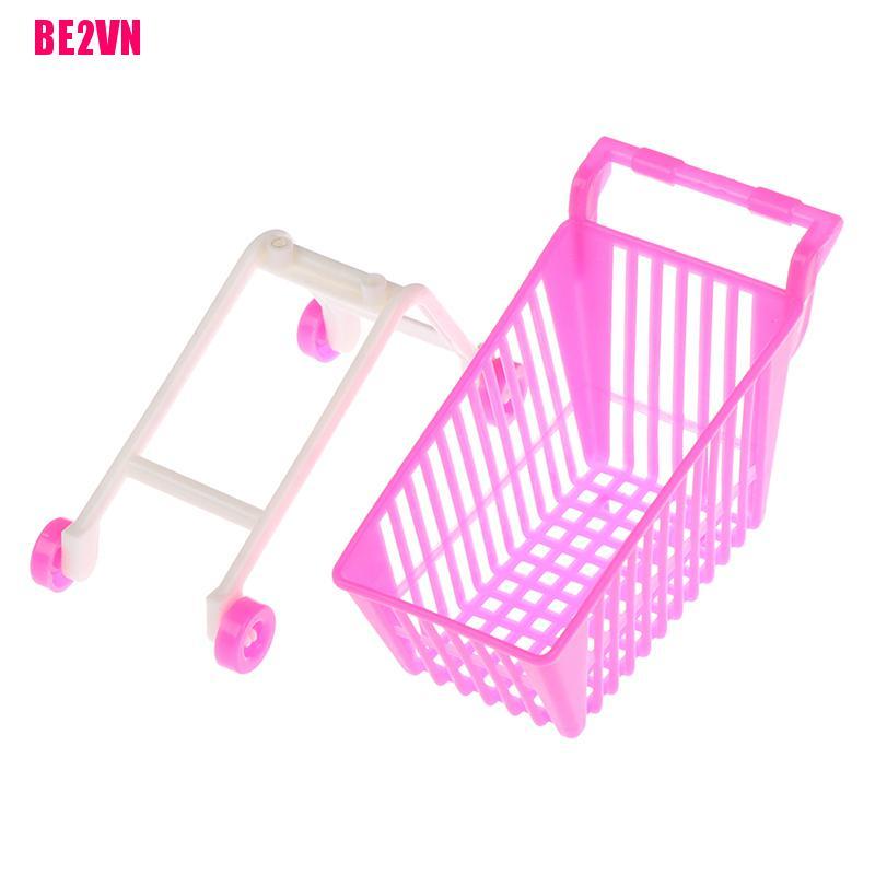 1 Xe Đẩy Mua Sắm Đồ Chơi Mini Dành Cho Búp Bê 2vn