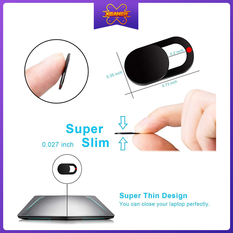 Thanh che webcam dạng truợt cho Macbook/iPhone/iPad/iMac/PC | BigBuy360 - bigbuy360.vn
